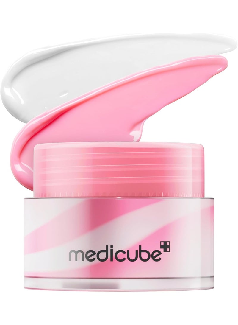 Medicube بلسم قناع النوم للشفاه PDRN | PDRN السلمون، الكولاجين، زبدة الشيا لشفاه أكثر نعومة، رطوبة تدوم طويلاً، عناية يومية وليلية للشفاه، العناية بالبشرة الكورية. - Image 1